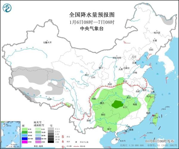 中东部大范围降水持续 北方多地气温明显偏高