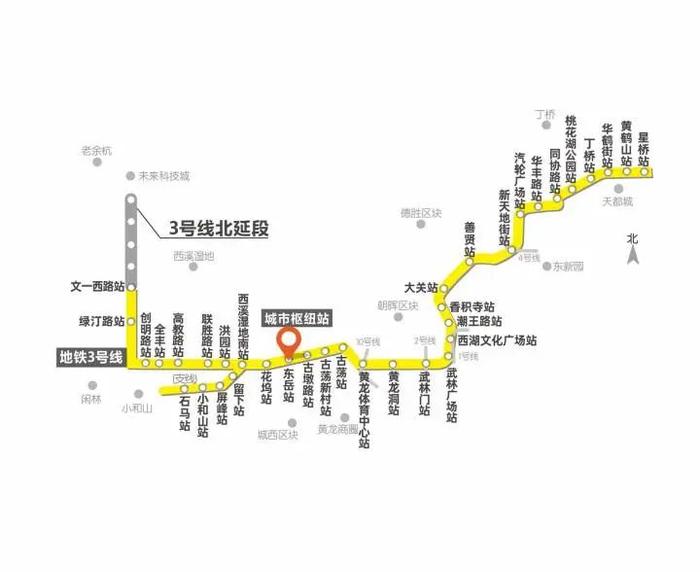 杭州地铁3号线首通段已具备开通条件，杭州至湖州德清铁路开建