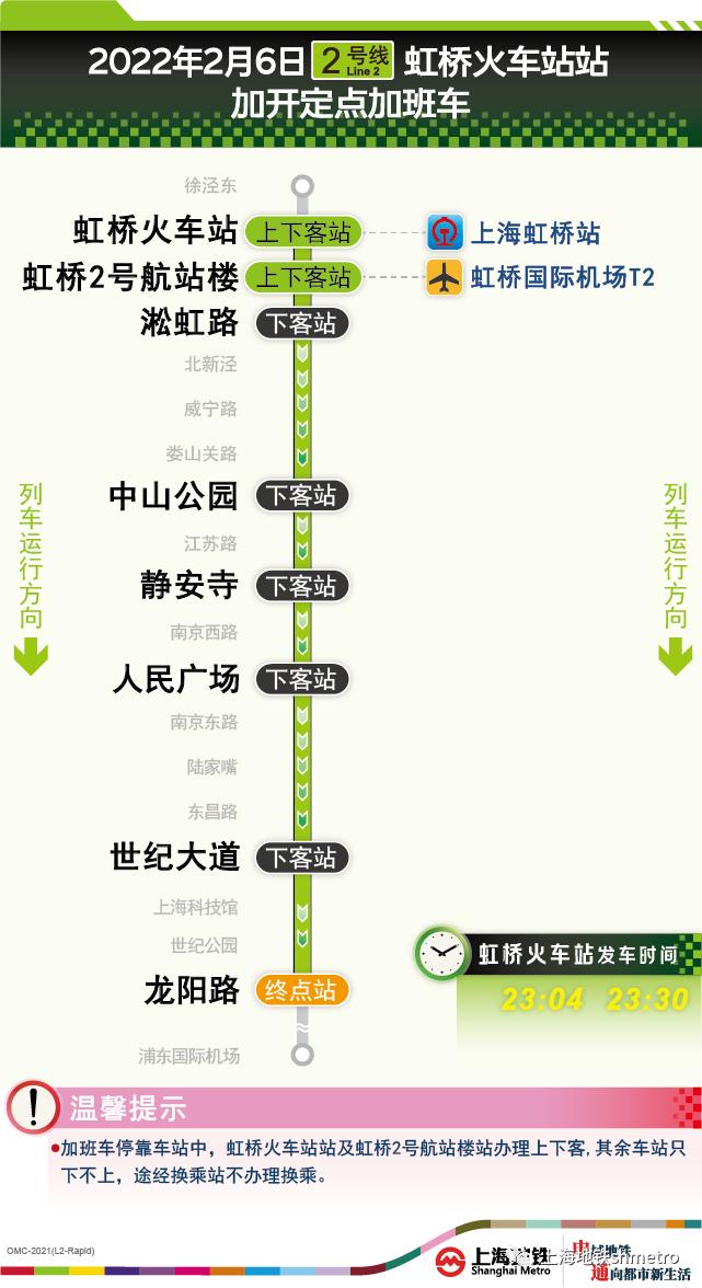 延时运营+多头班车+加开班次，强化疫情防控，春运上海地铁出行攻略来啦