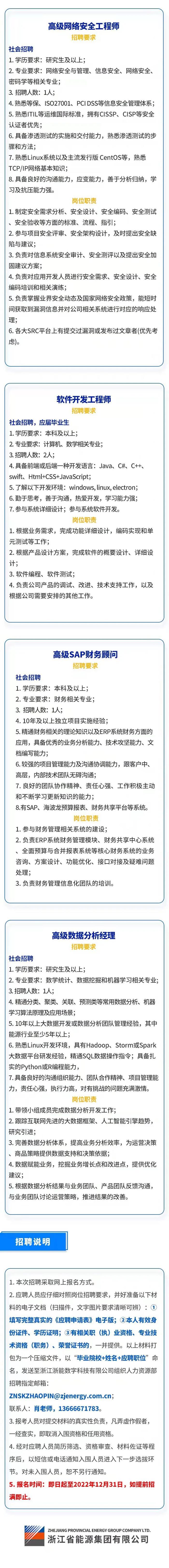 【社招+校招】浙江浙能数字科技有限公司公开招聘