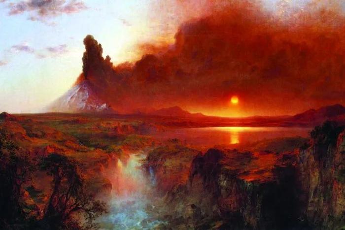 超级火山爆发，数千里外现海啸，夏天或消失？