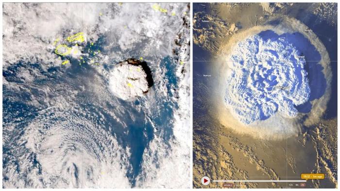 超级火山爆发，数千里外现海啸，夏天或消失？