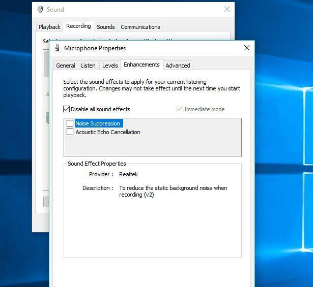 如何修复Windows 10麦克风设置中缺失的增强选项？