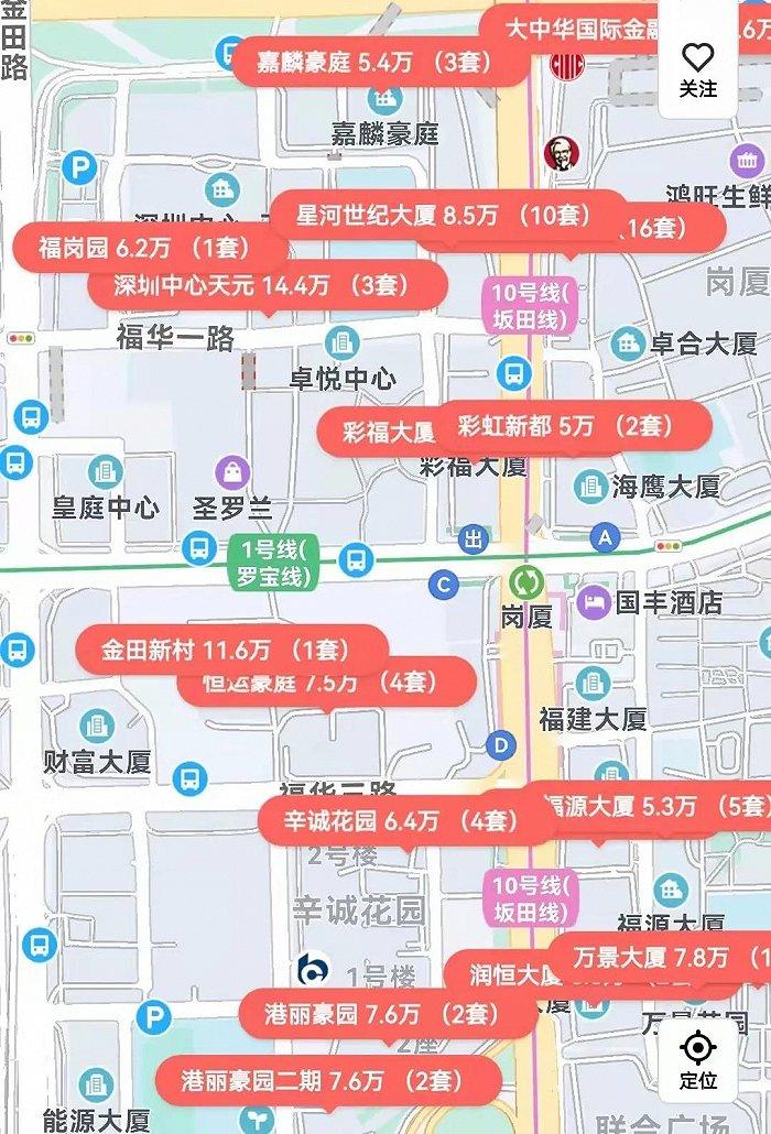 超“靓”位置但缺乏车位，福田CBD旁新盘能获市场认可吗？