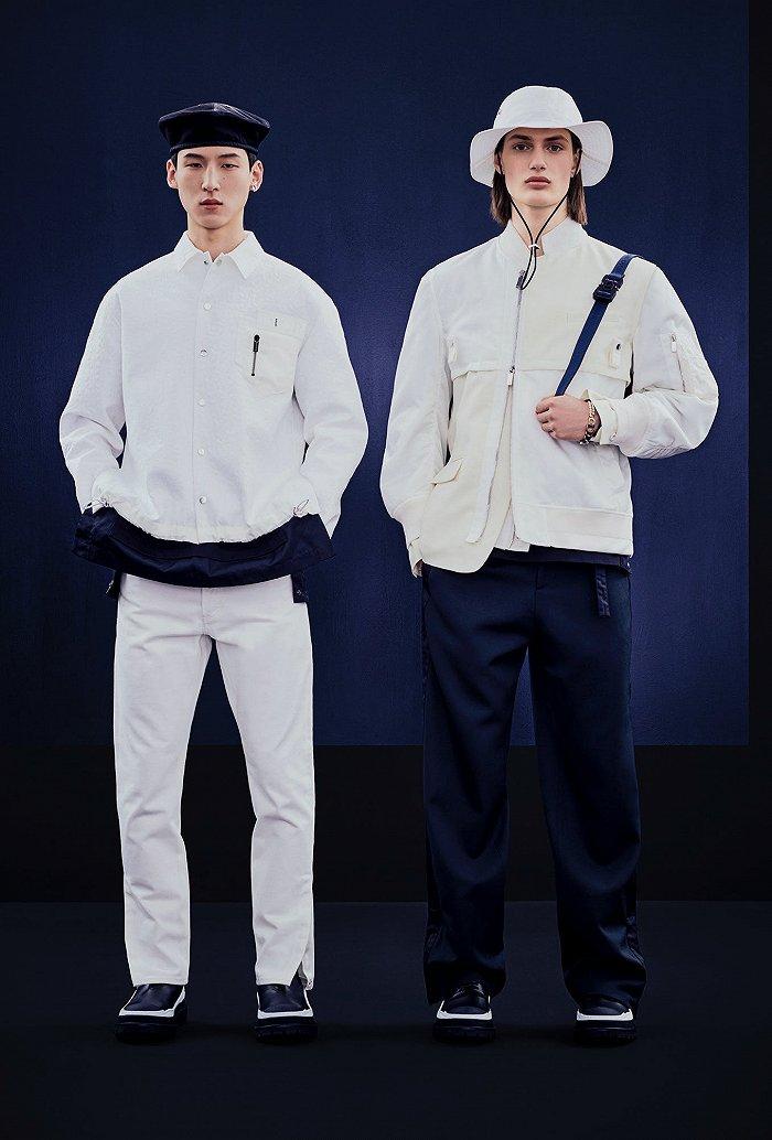 Sacai与迪奥男装(Dior Men)联名合作系列