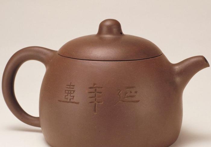 典藏*紫砂精彫*桃枝壺】茶壺 茶道具 超美品 中国古美術 容量：450cc-