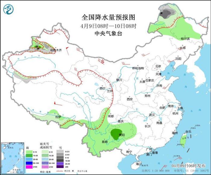 较强冷空气将影响我国  青藏高原有雨雪