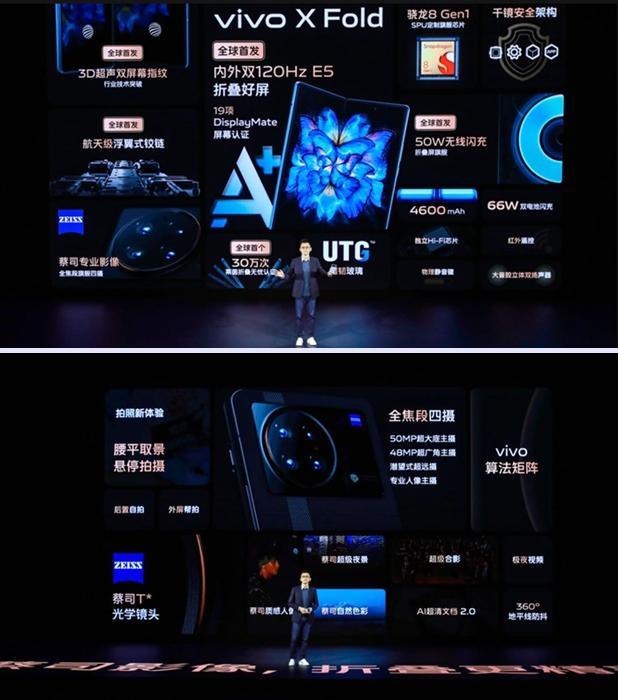 vivo发布首款折叠屏手机及平板电脑 7英寸大屏商务旗舰同时亮相