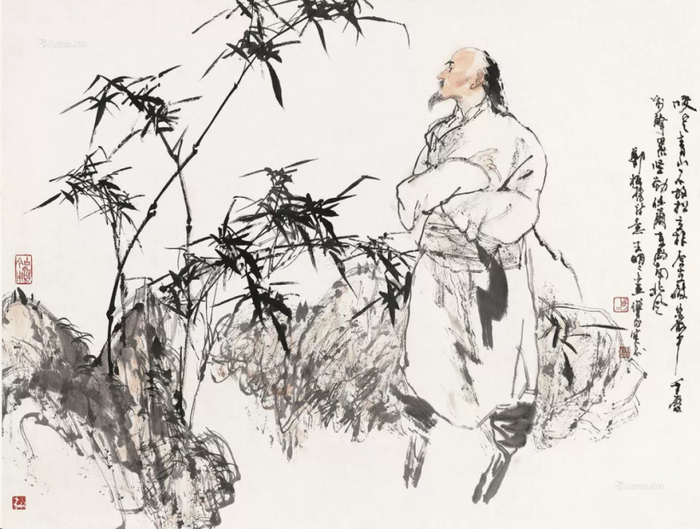 扬州八怪之郑板桥:画竹，亦是画自己_财经头条