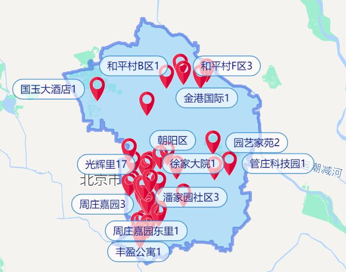 北京近期727例感染者涉15区域，近5日新增分区速览