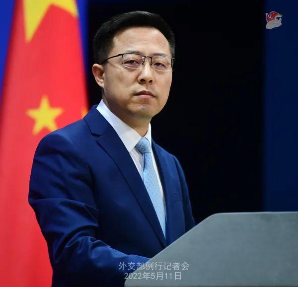 赵立坚 图源:外交部网站