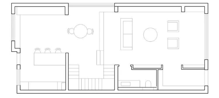 原木四重奏，经典日式回旋结构别墅