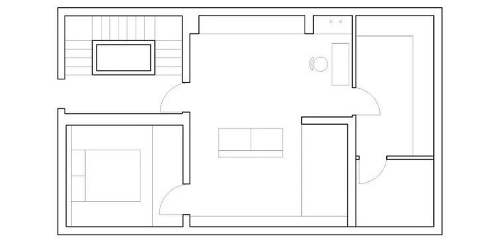 原木四重奏，经典日式回旋结构别墅