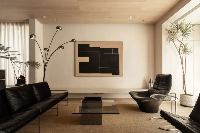 原木四重奏，经典日式回旋结构别墅