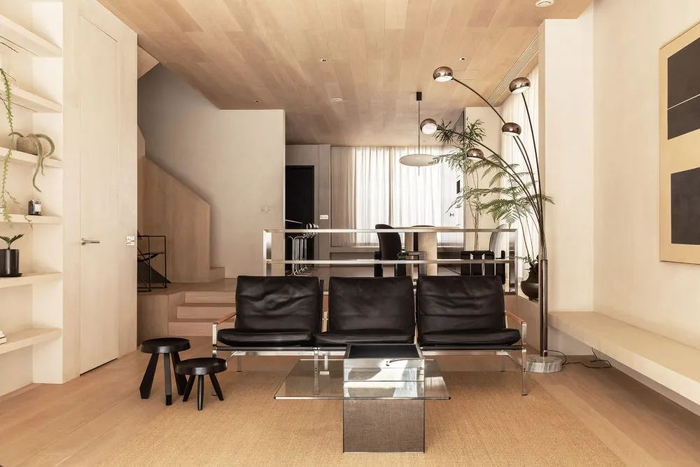 原木四重奏，经典日式回旋结构别墅