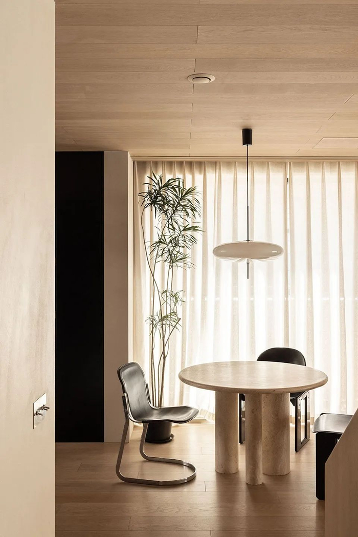 原木四重奏，经典日式回旋结构别墅