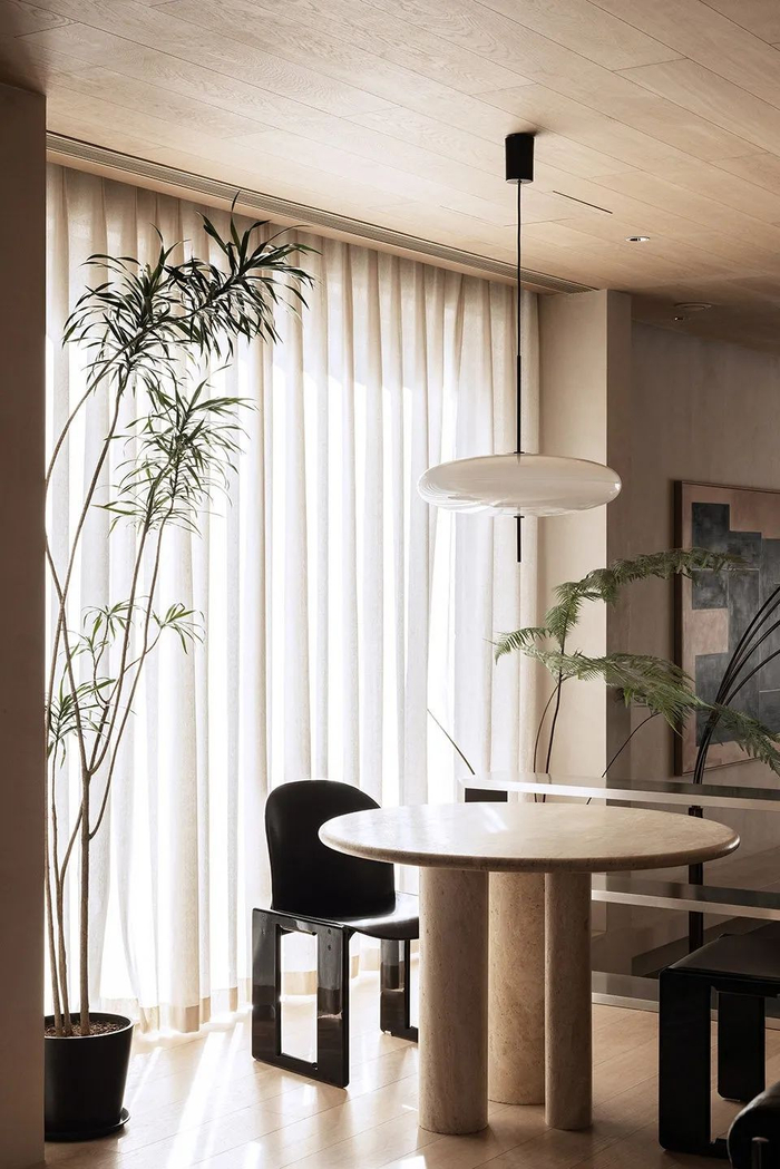 原木四重奏，经典日式回旋结构别墅