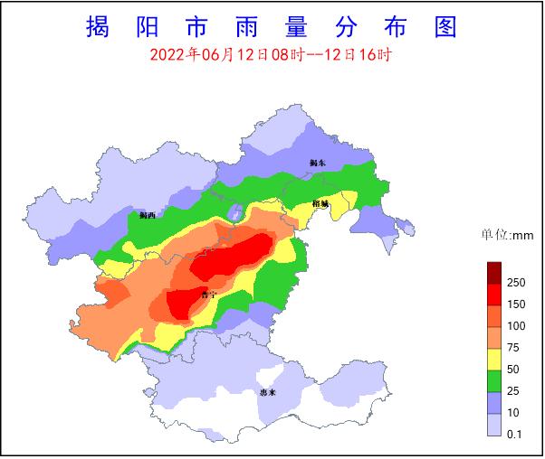 最新！揭阳多个暴雨预警信号生效中