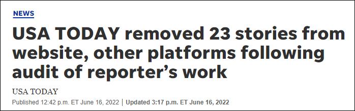 乌克兰危机、东京奥运会…美知名报纸承认记者新闻造假，涉23篇文章