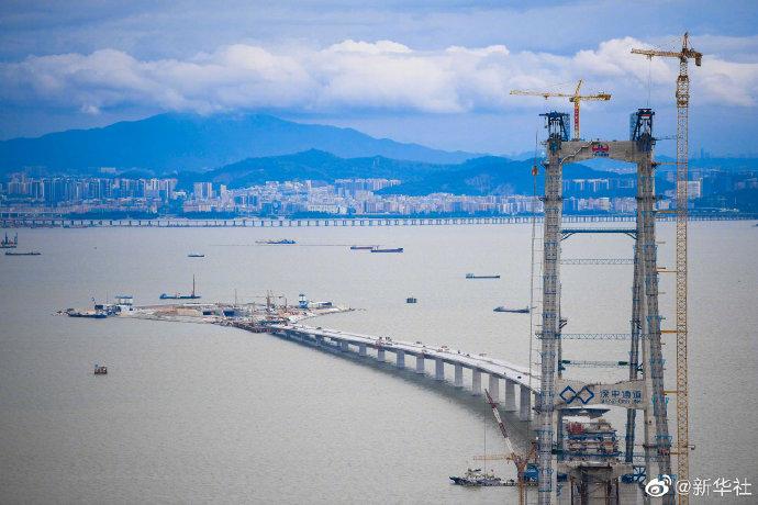 一起来看大湾区珠江口跨海跨江通道群有多美