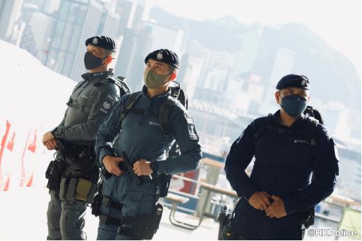 香港警队三支“反恐部队”的新制服。图源:香港警队脸书主页