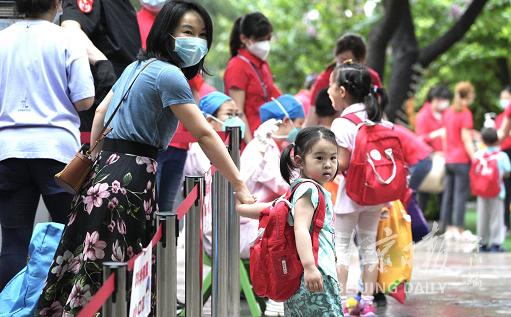 北京幼儿园返校啦，多图直击现场