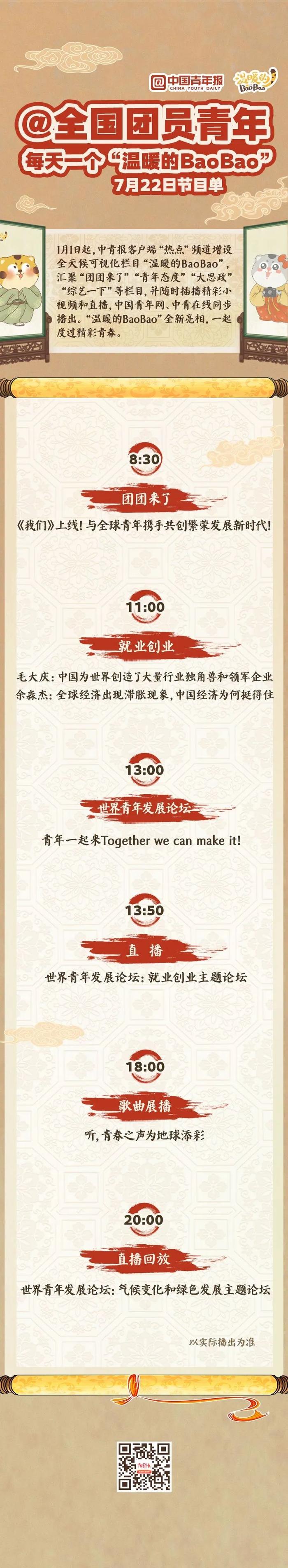 世界青年发展论坛，青年一起来Together we can make it！|温暖的BaoBao.204