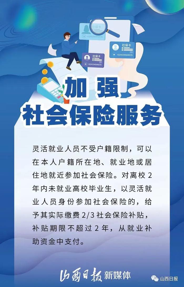 海报丨@高校毕业生，我省出台5项措施支持灵活就业