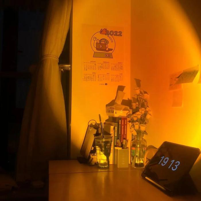 饼干在家里用来学习的位置(受访者供图)