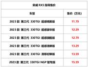 全新荣威RX5配置该怎么选？