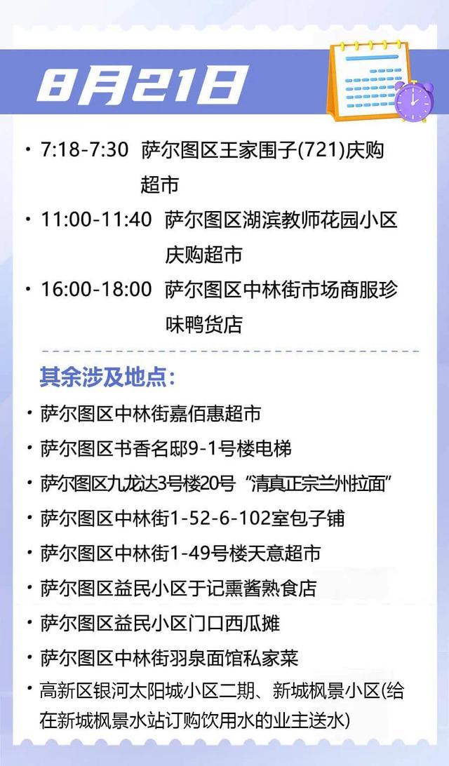 一图看懂！大庆市本轮疫情传播链 感染者及密接人员行程轨迹