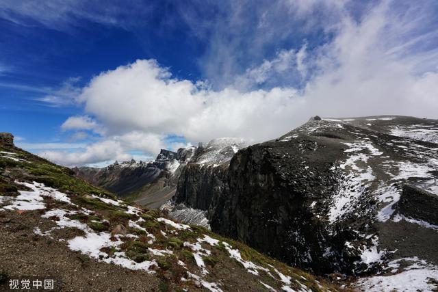 吉林白山：长白山天池景区雪后初晴