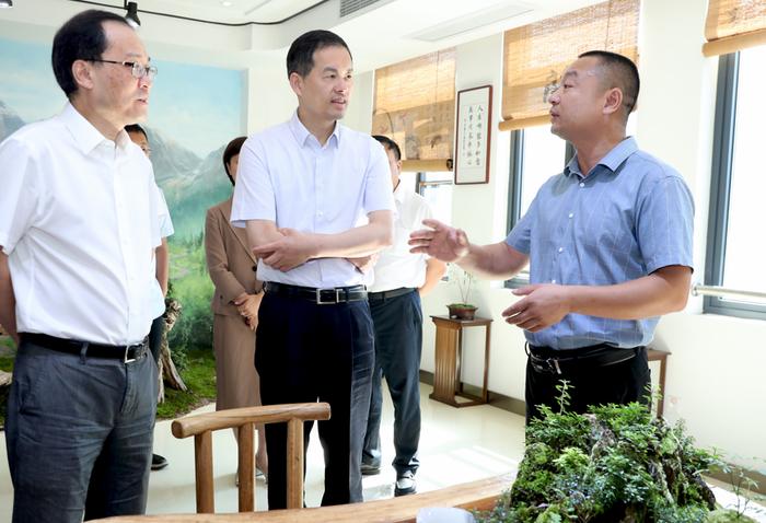 刘小涛在文成县调研经济稳进提质和除险保安工作