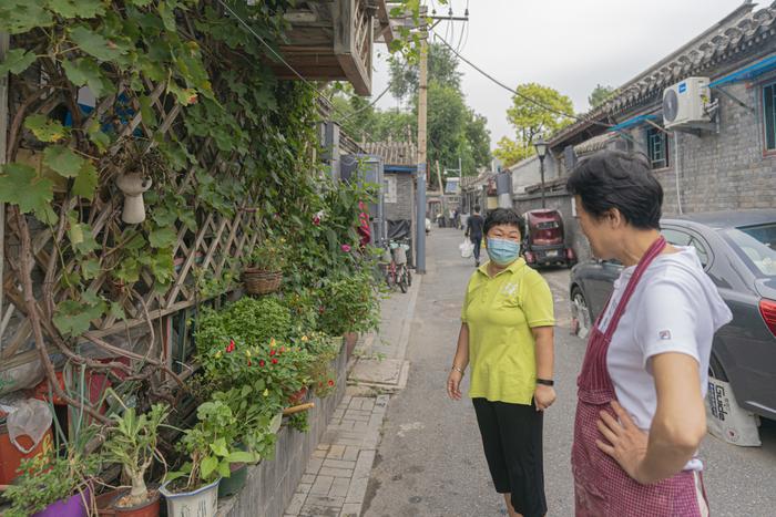 大城小事｜老街坊以花“汇”友，老胡同“美美与共”