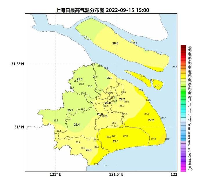 【天气】台风过后气温回升，明天最高温重回30度