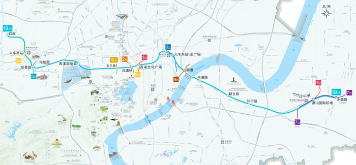 就在明天！杭州地铁19号线、3号线北延段、10号线黄龙体育中心站开通运营
