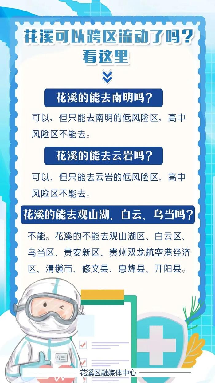 花溪可以跨区流动了吗？看这里→