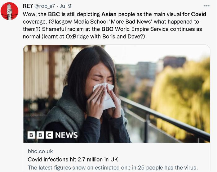 亚裔网民怒了：BBC，你用这图是什么意思？！