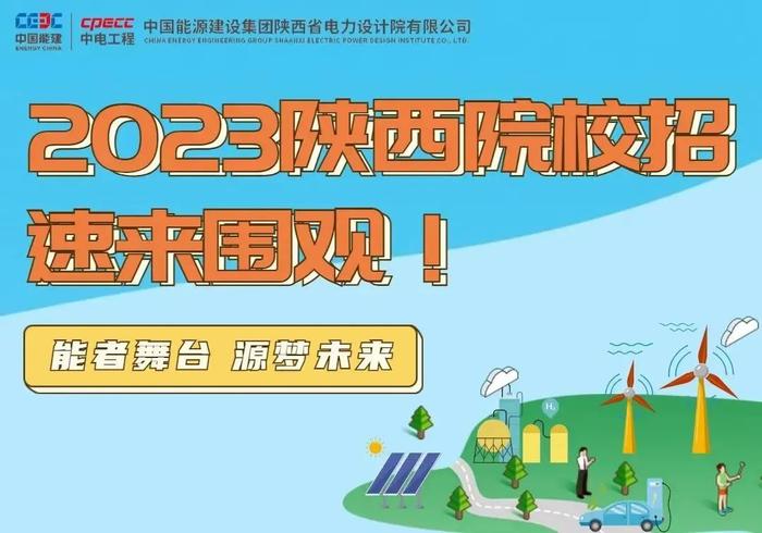 【校招】中国能建2023届全球校园招聘信息合集