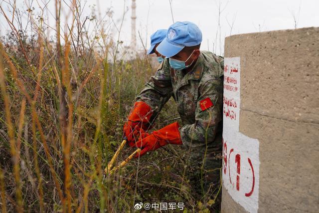 贡献中国力量！我国赴黎维和部队正式开始“蓝桶”维护作业