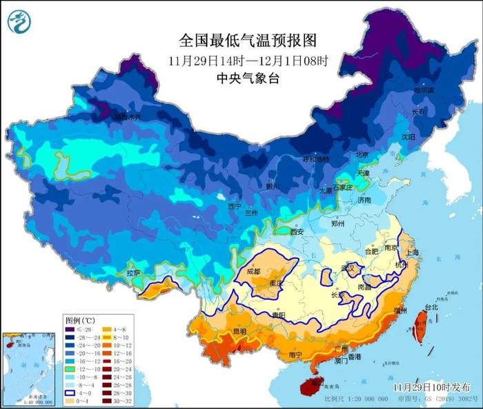 今冬以来最强寒潮！河北出现零下30℃低温