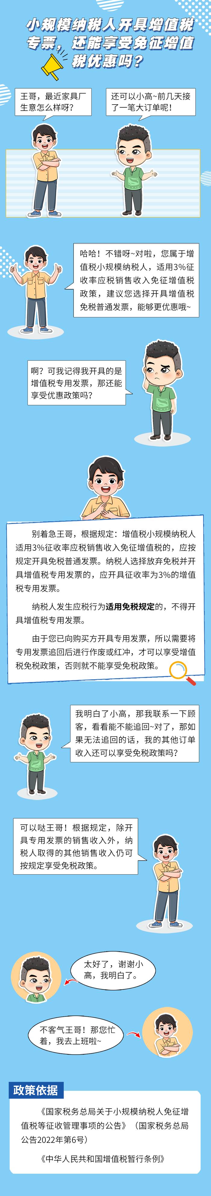 税务云课堂｜小规模纳税人开具增值税专票，还能享受免征增值税优惠吗？