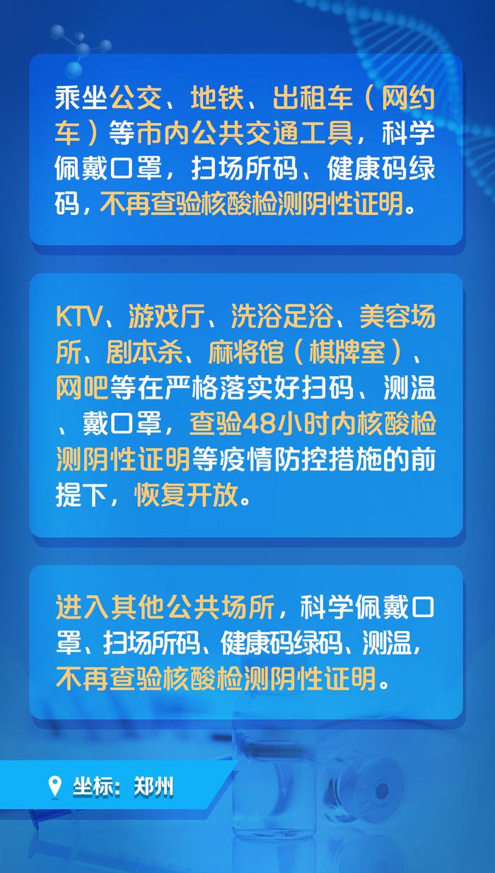 上海武汉郑州多地乘坐公共交通不再查核酸 九图看懂各地疫情防控新举措