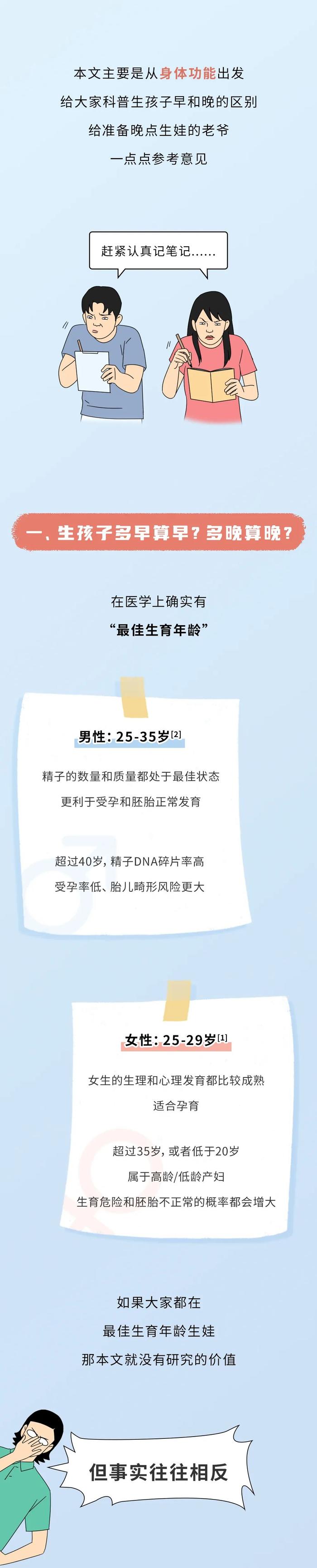 早点生孩子和晚点生孩子，到底有啥区别？