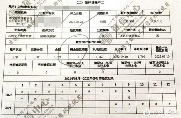 还有一个就是京东白条的结清报告。同样也要看下征信报告里面有没有