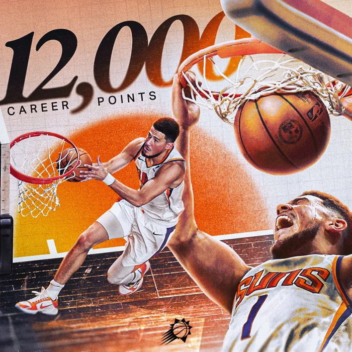 布克太阳生涯再创里程碑连续得分纪录追平队史传奇