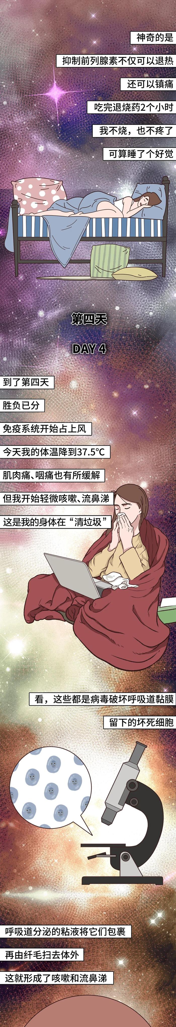 感染后一周发生了什么？一图看懂你身体的免疫系统有多努力