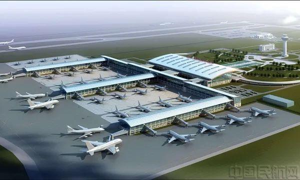 内图博士国际机场建成效果图