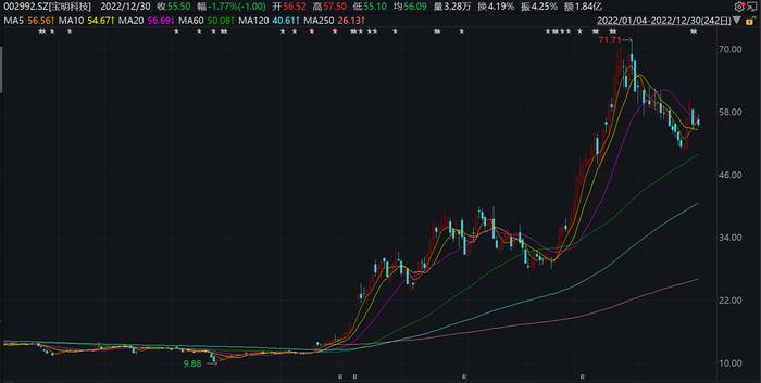 2022年A股十大牛股出炉：绿康生化大涨381%夺冠