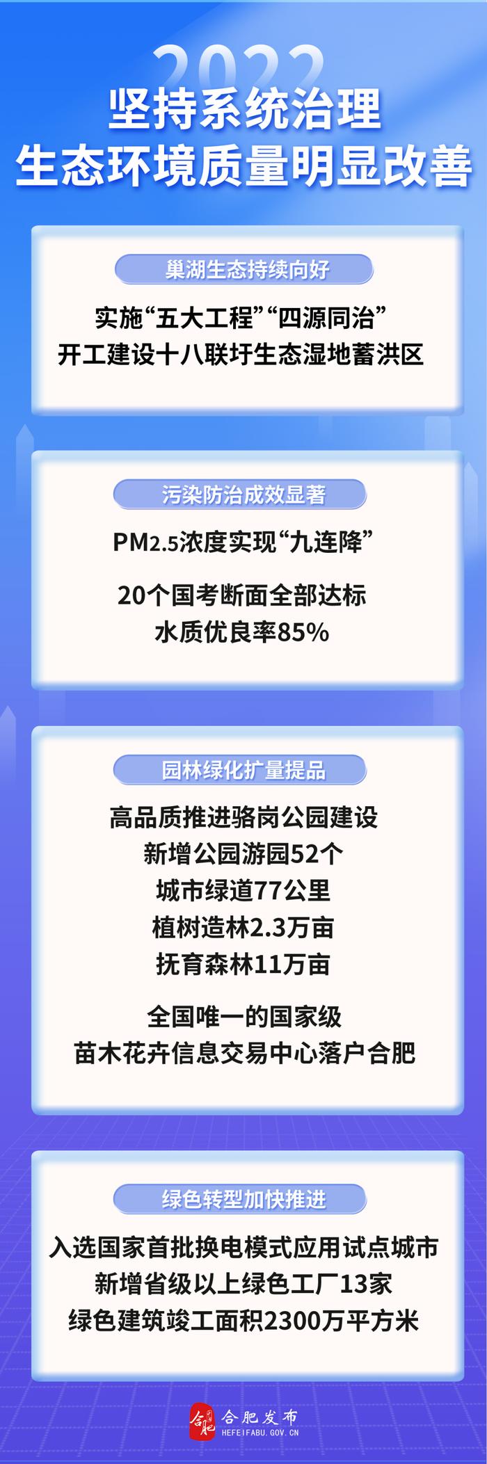 今年合肥办了哪些事？